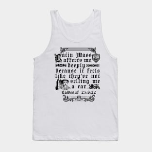 Latin Mass Tank Top